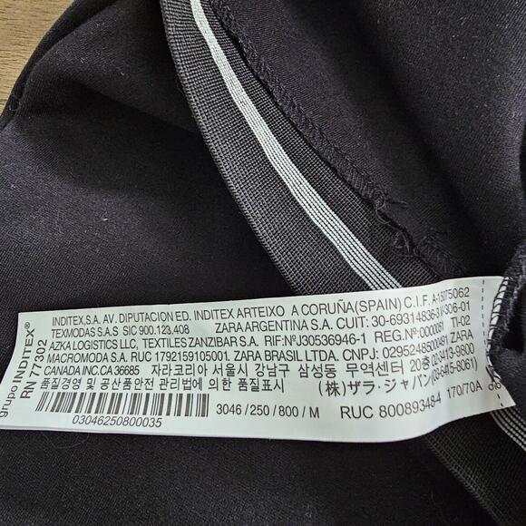 ZARA WOMENS SLIM CASUAL TROUSERS - Picture 9 of 11